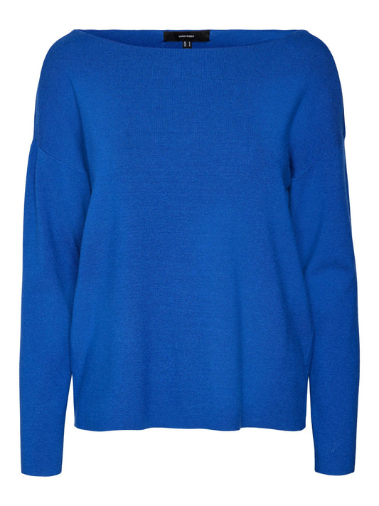 Vmnancy Ls Boatneck Pullover Ga (Black)