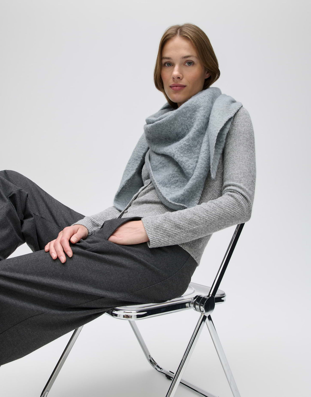 Amadsi scarf (Dusty Aqua)