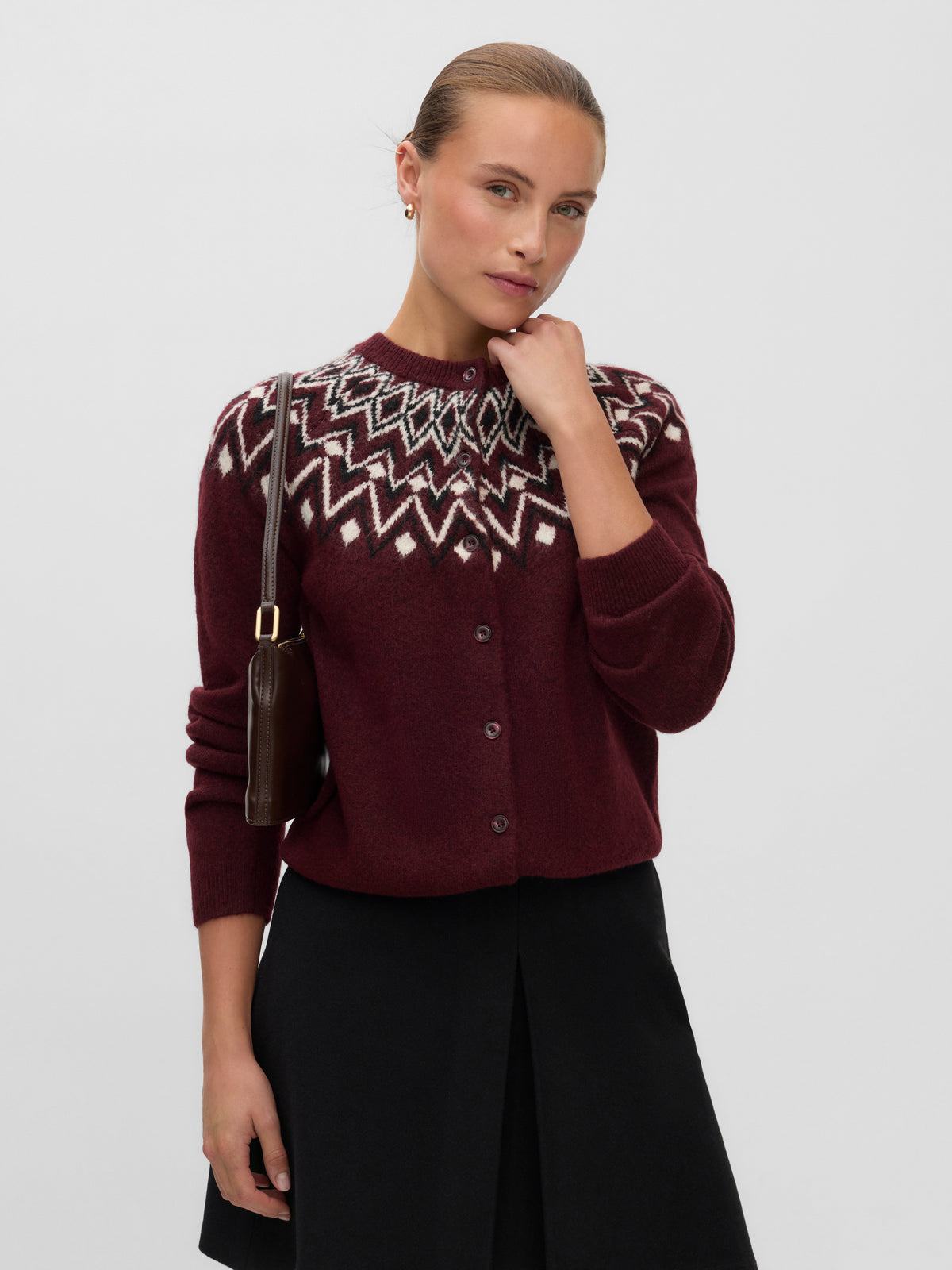 Vmkarla Ls O-neck Button Cardigan Boo (Windsor Wi)