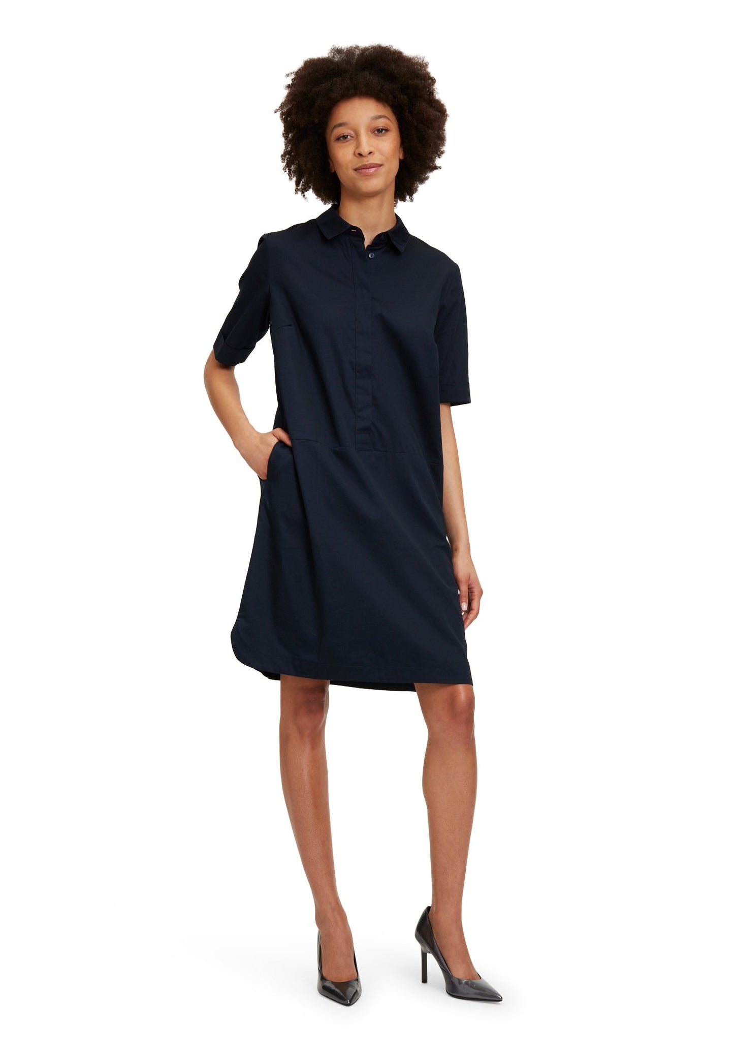Hemdblusenkleid (Dark Sky)
