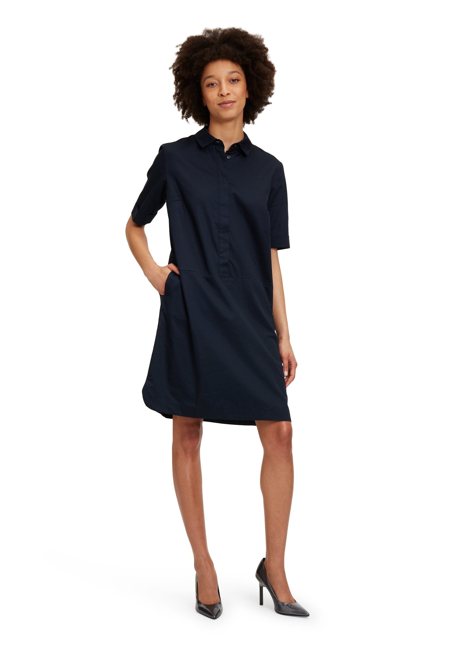 Hemdblusenkleid (Dark Sky)