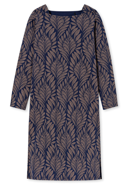 Nachthemd langarm, 110cm (Deep Sea Blue)