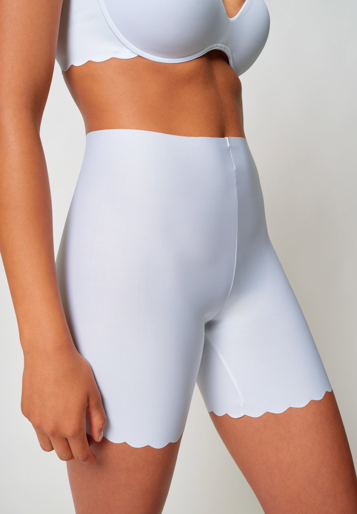 Skiny Damen Hose kurz Sensation (White)