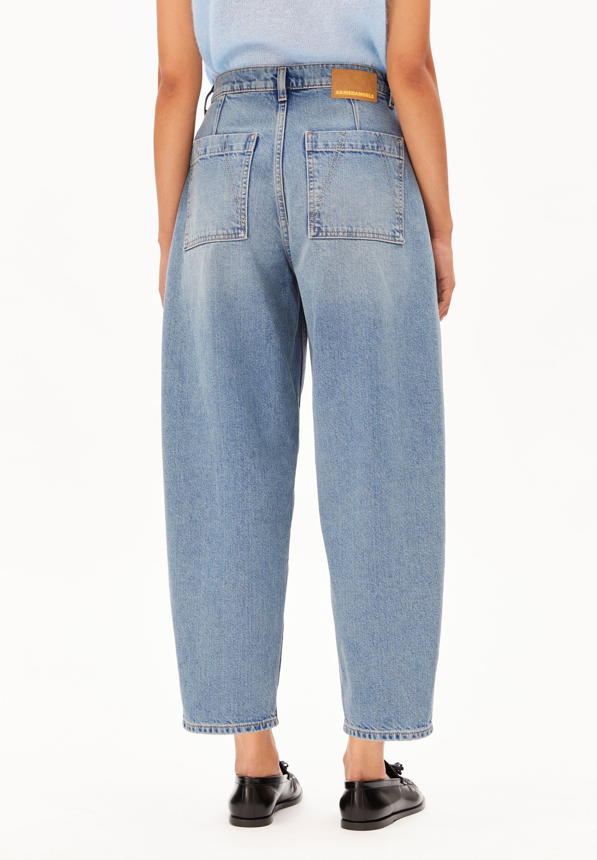 Baarly High Worker Barrel Jean (Andromedar)