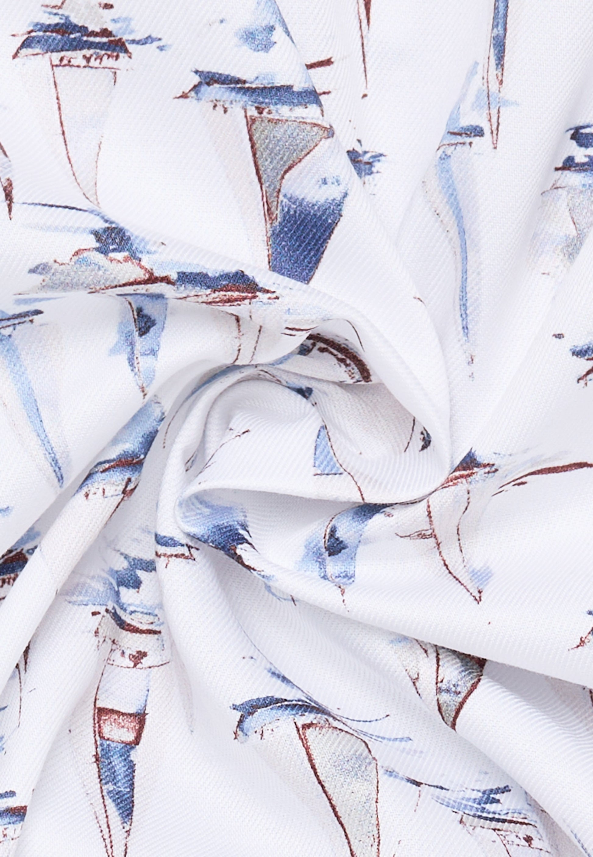 Hemd Twill Kurzarm (Blau)