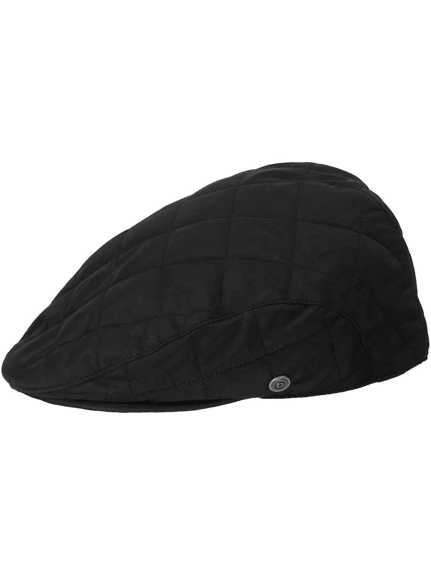 Flatcap Polyester Flatcap (Black)