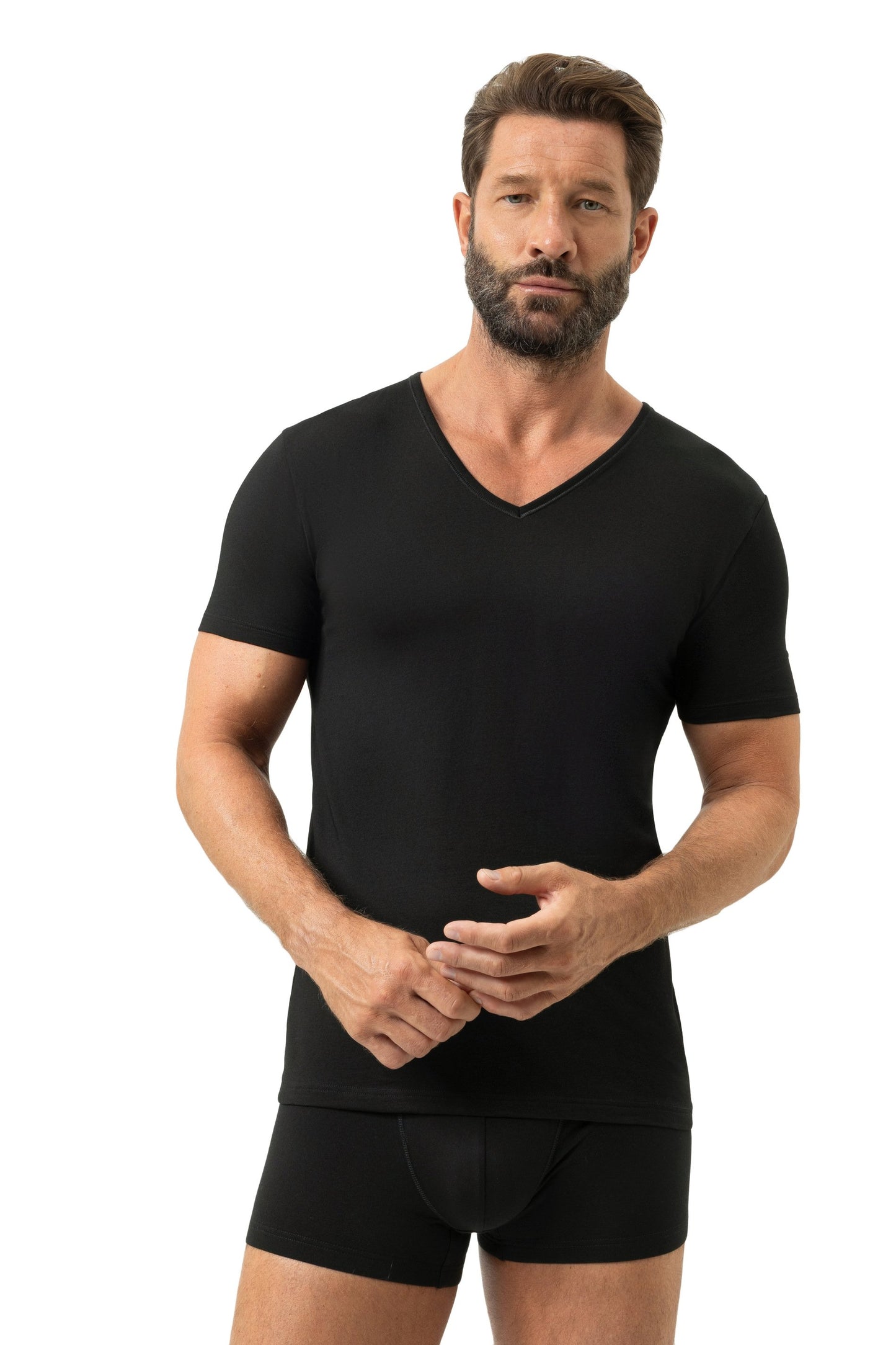 V-Neck (Schwarz)