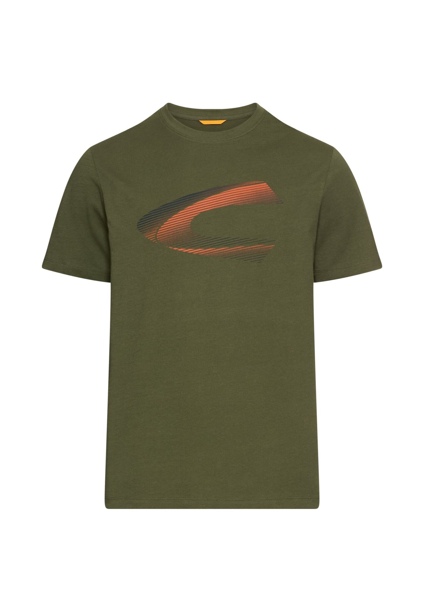 T-Shirt mit Print aus nachhaltigem Organic Cotton (Forest Green)