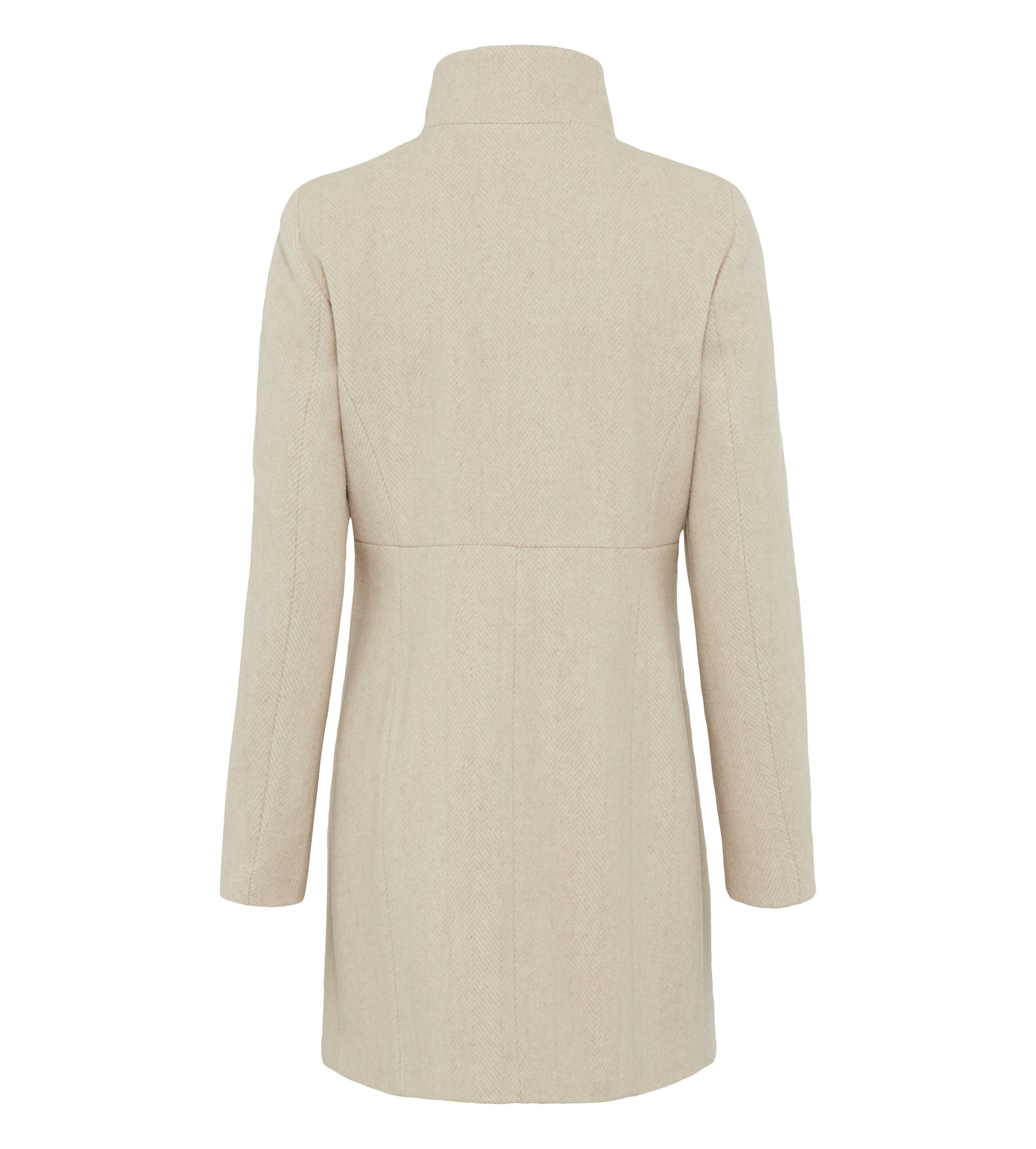 Wolljacke (Beige/kitt)