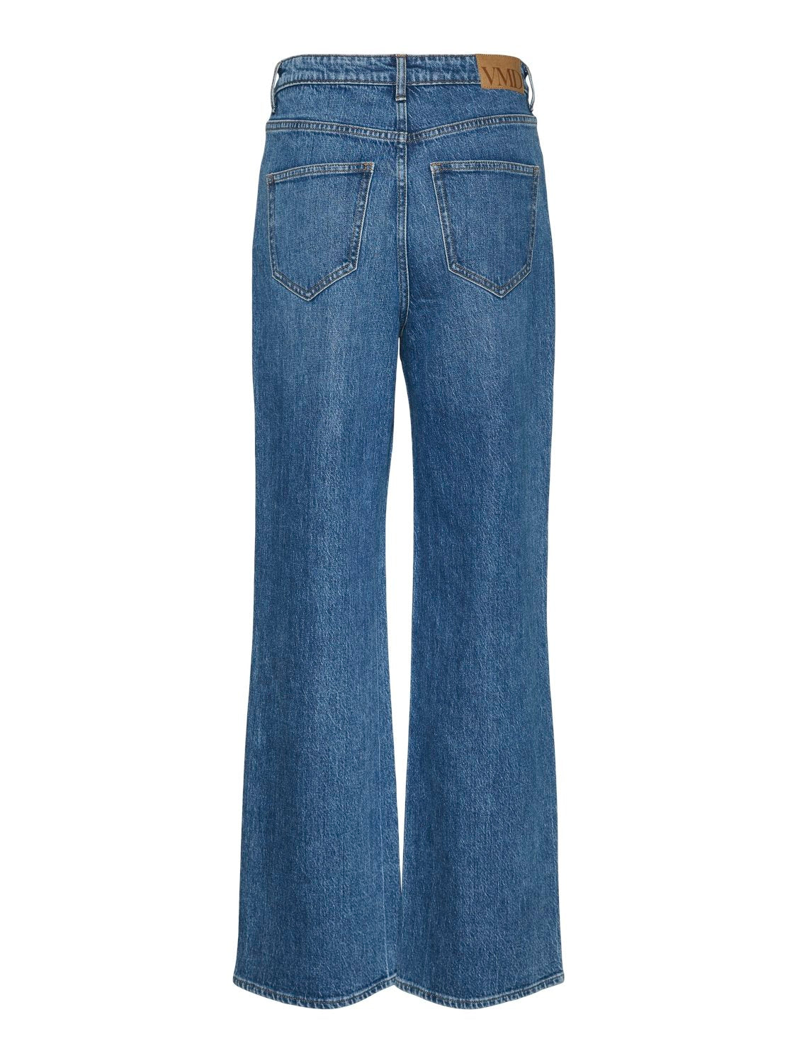 Vmtessa Hr Wide Jeans Ra380 Ga Noos (Medium Blue D)