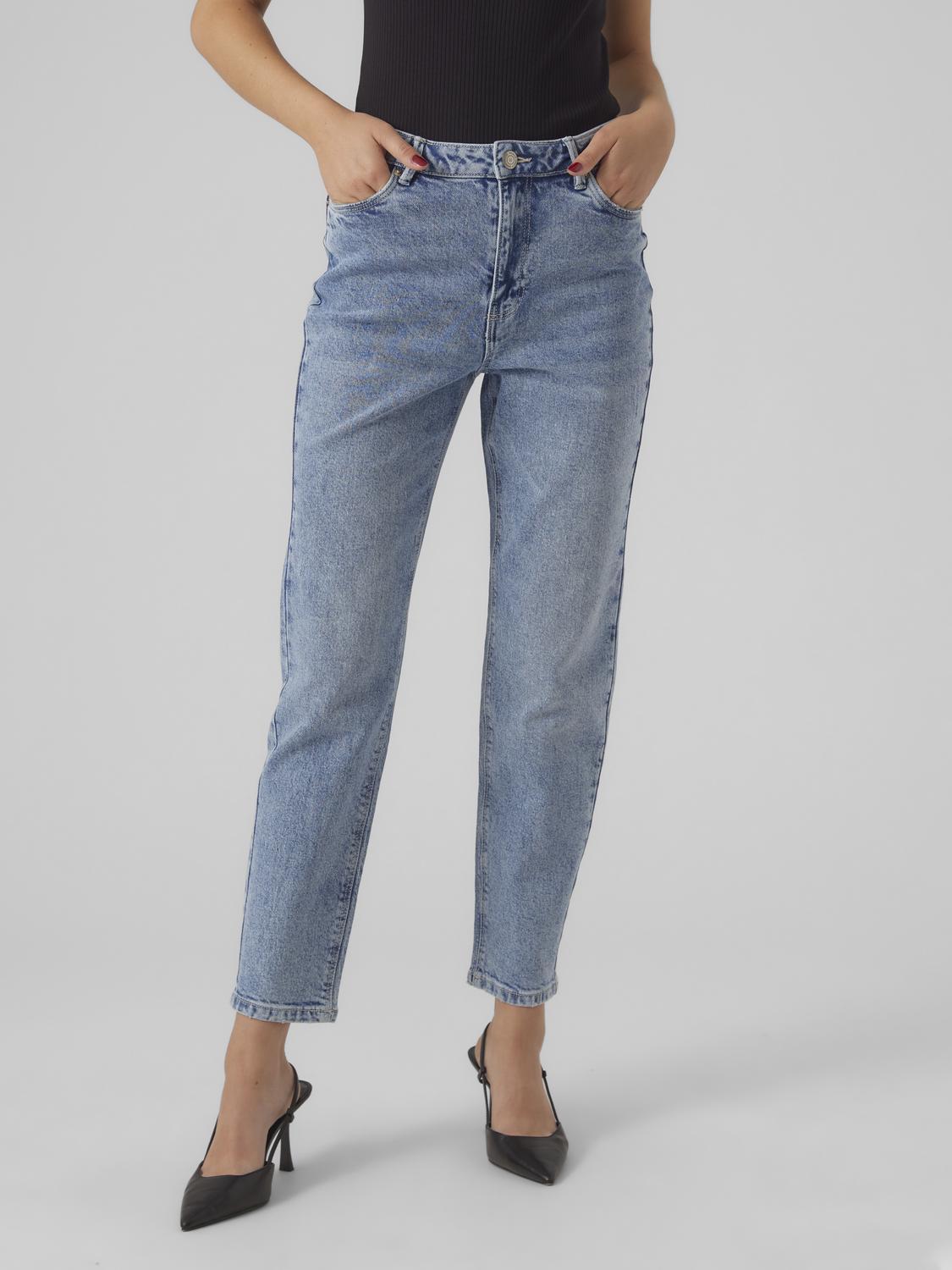 Vmlinda Hr Mom Jeans Gu3184 Ga Noos (Light Blue De)