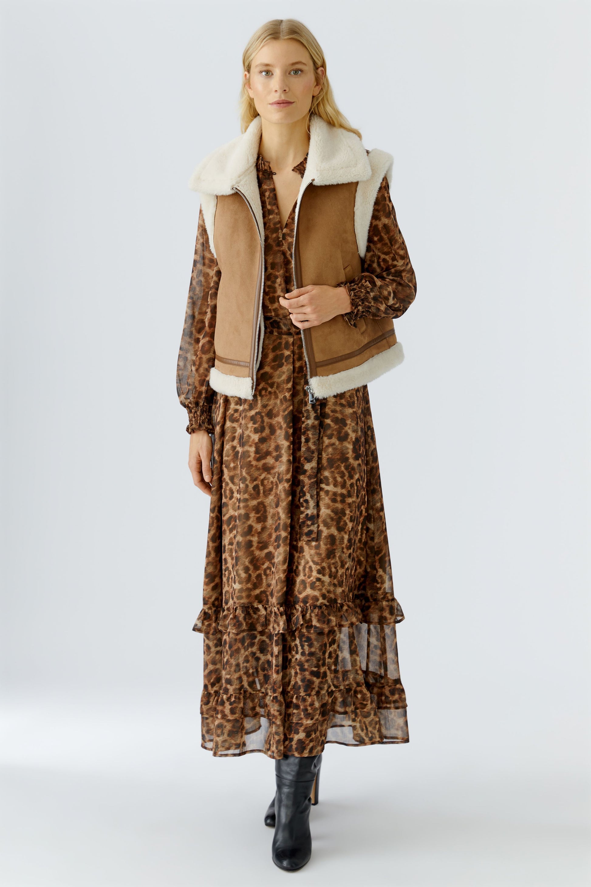 Weste (Dk Camel White)