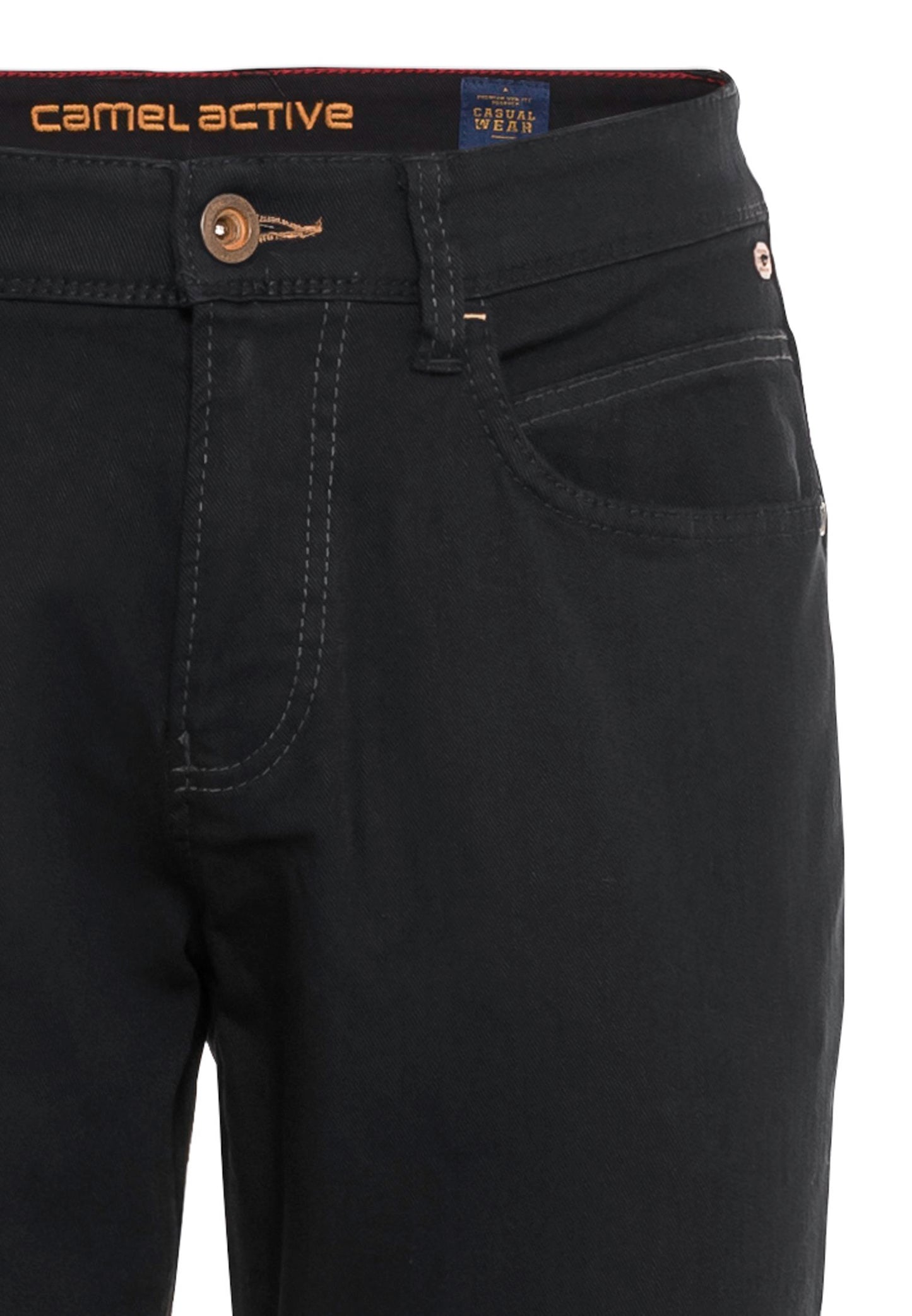 Regular Fit 5-Pocket Jeans Forever Black (Forever Black)