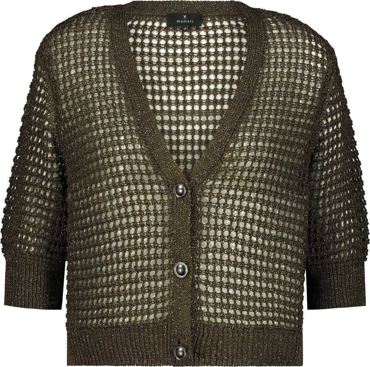Strickjacke (Olive)