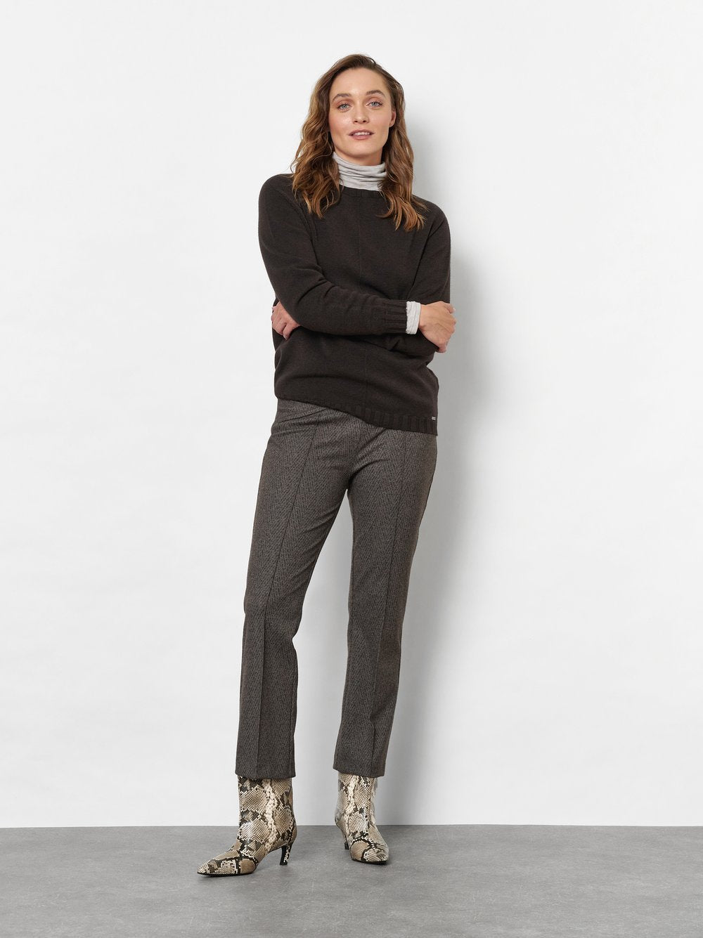 Jenny Kick 7/8 (Dark Brown)