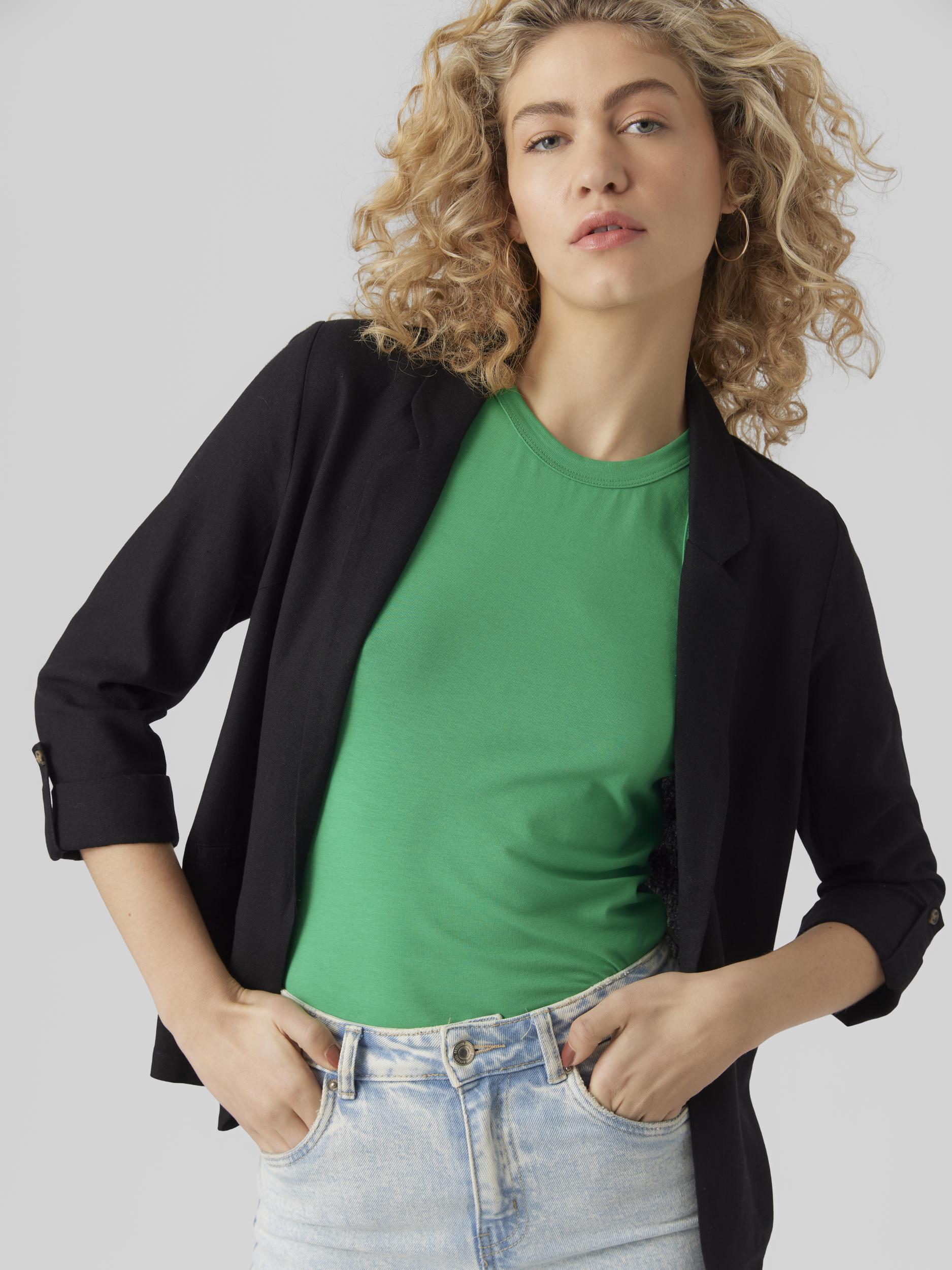 Vmjesmilo 3/4 Loose Blazer Wvn Ga Noos (Black)