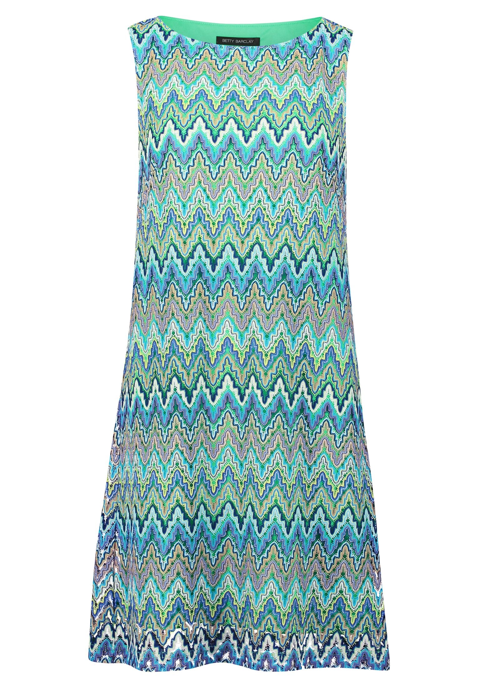 Etuikleid (Blue/green)