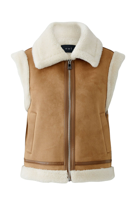 Weste (Dk Camel White)