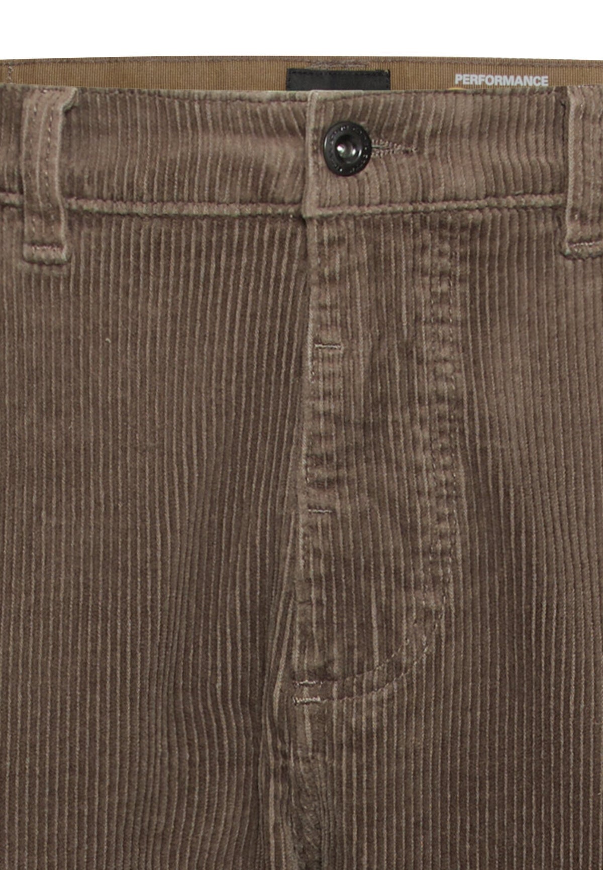Regular Fit Cord Chino (Dark Choclate)