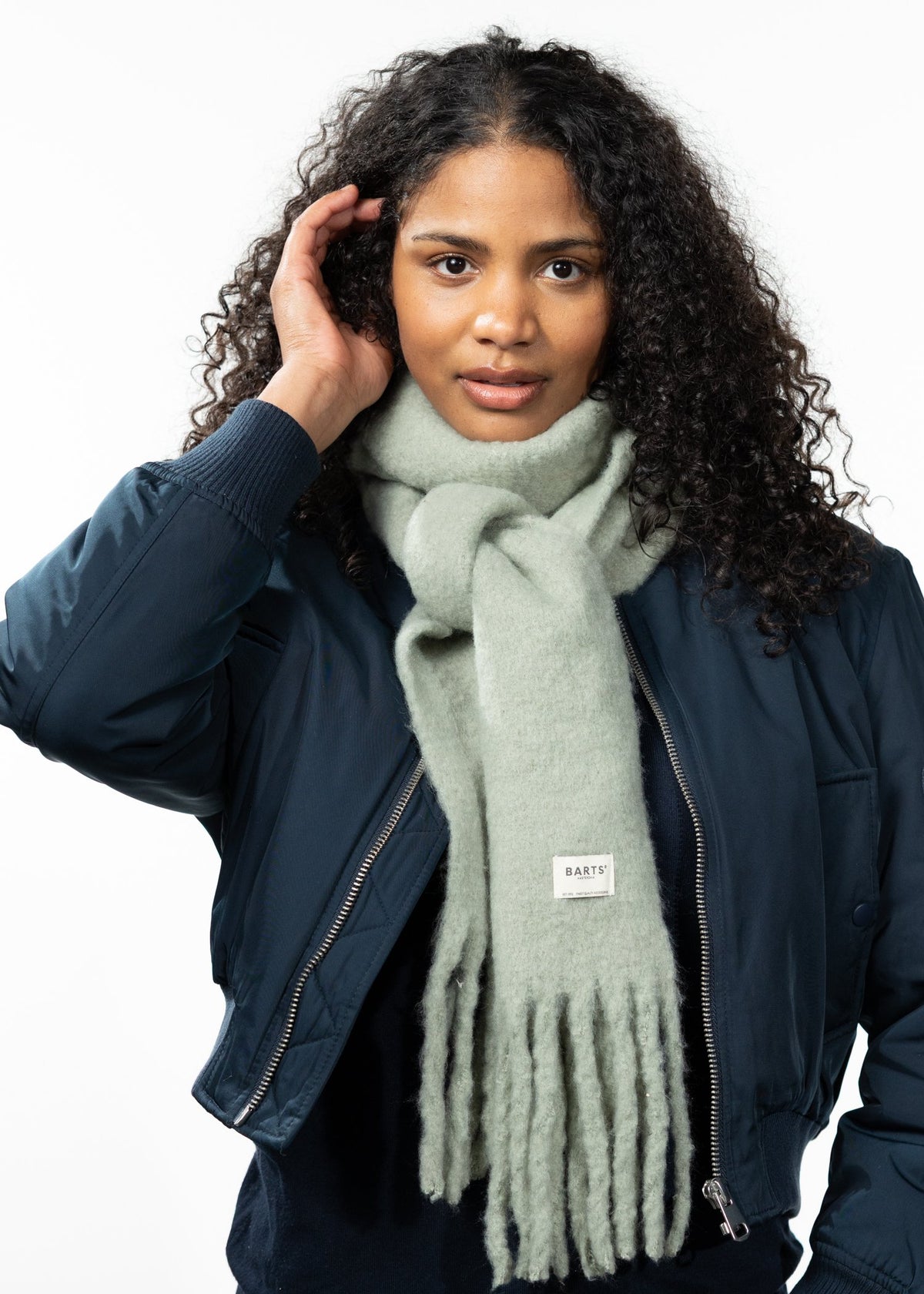 Keridda Scarf (Silver Stone)
