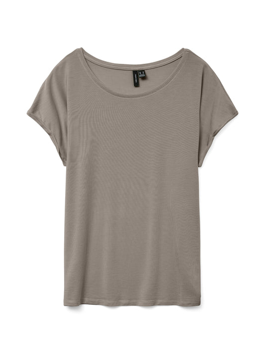 Vmava Plain Ss Top Jrs Noos (Moon Rock)