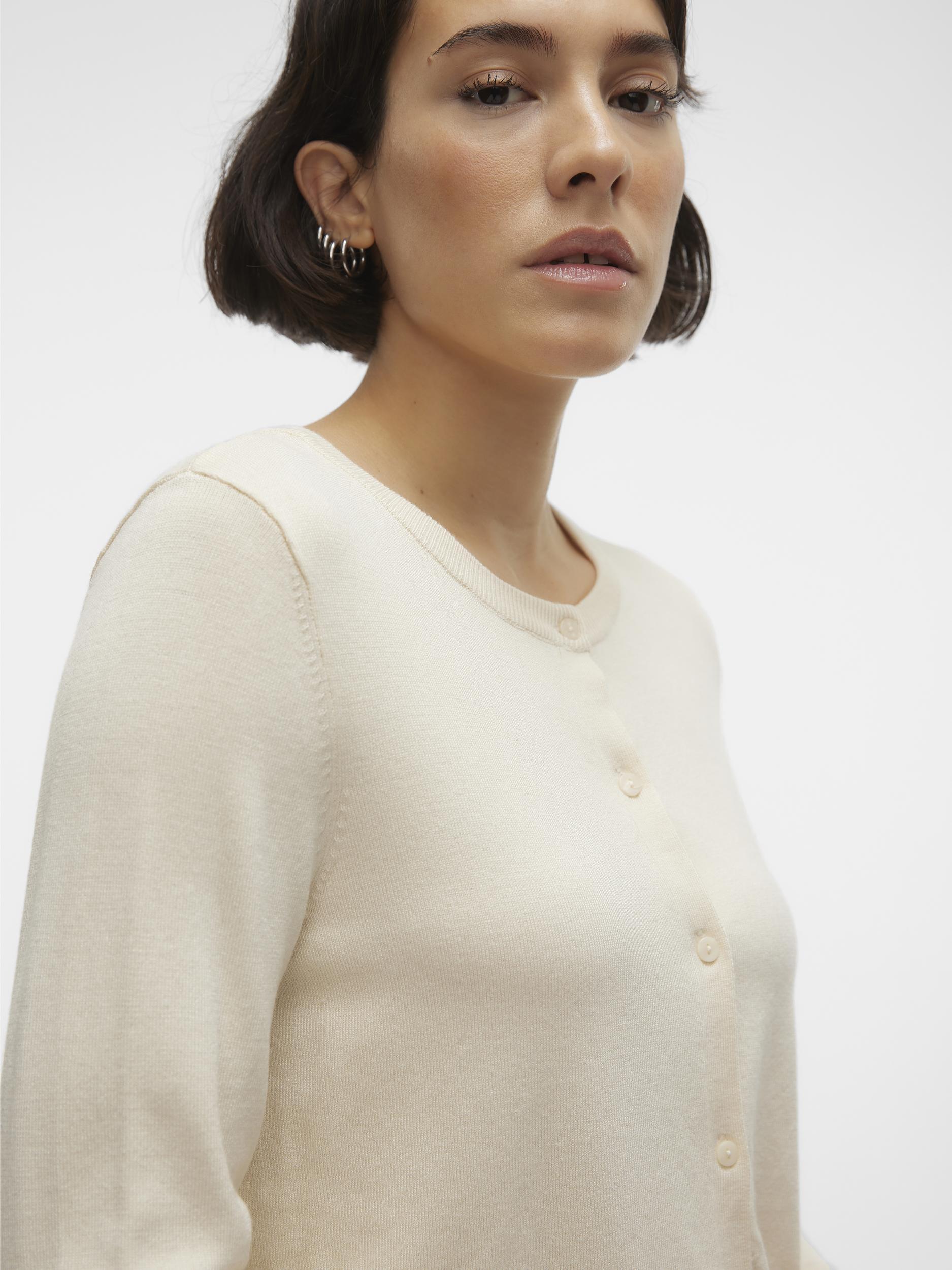 Vmglory Ls O-neck Short Cardigan Ga (Birch)