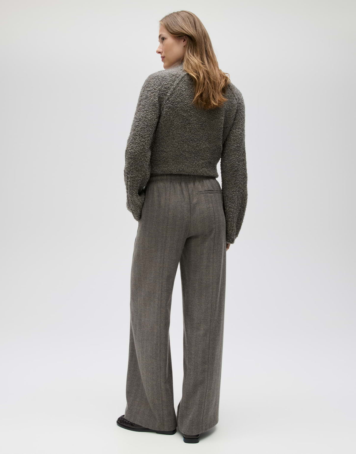 Melane herringbone (Warm Greige)