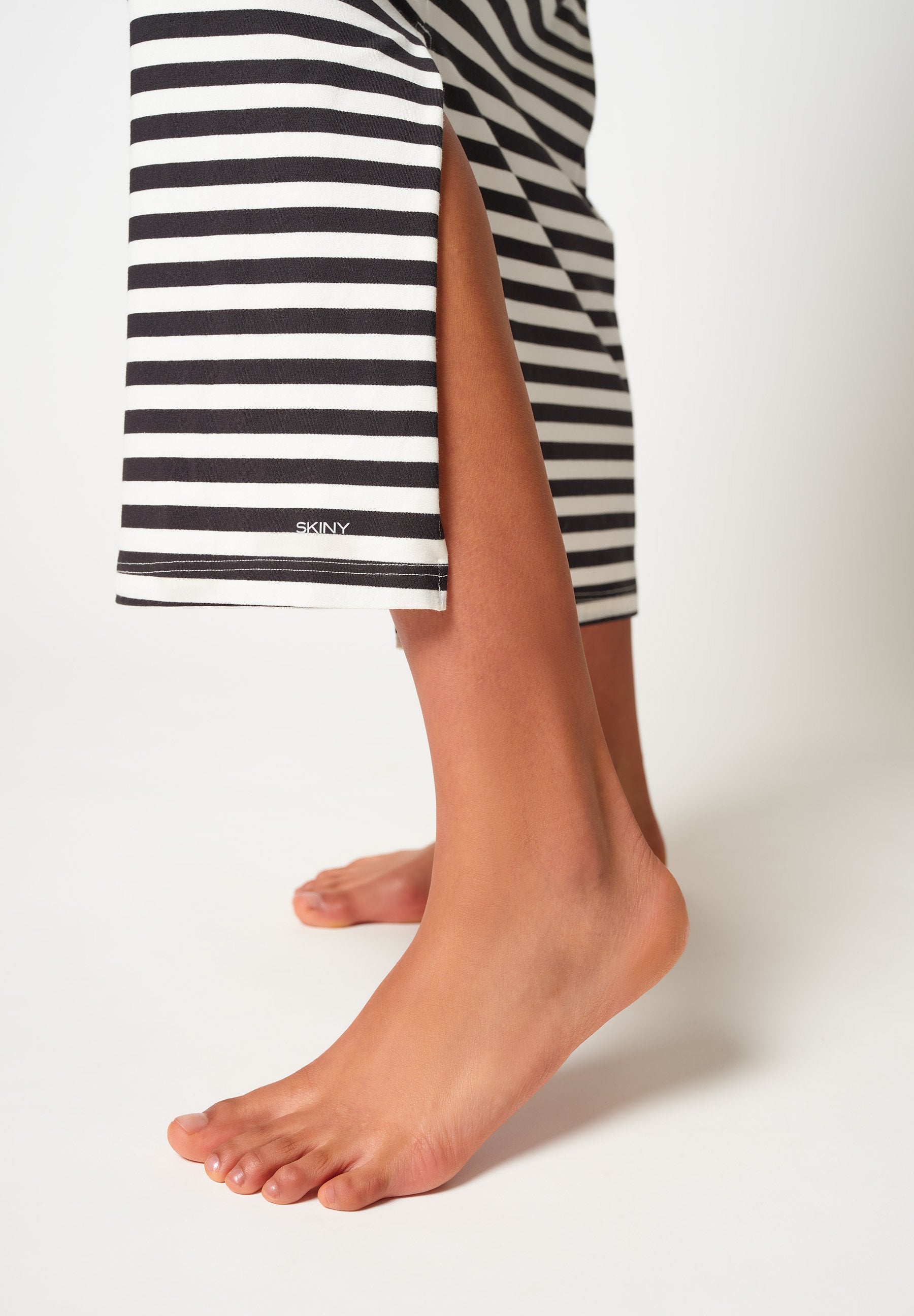 SKINY Damen Sleepshirt lg. A. Night In Skiny 04 (Yingyang Stripe)