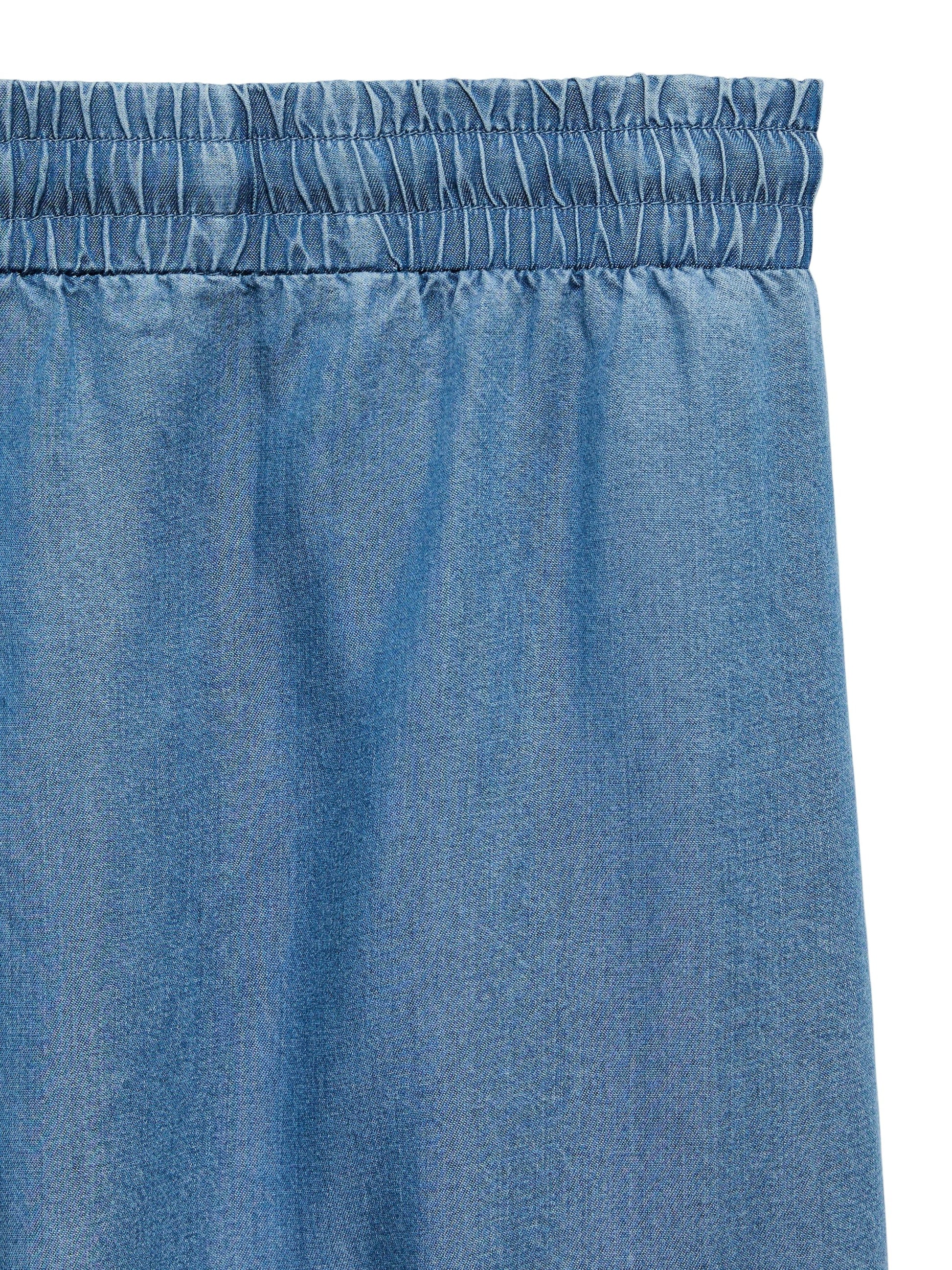 Vmbree Hw Long Loose Tencel Pants Ga (Medium Blue D)