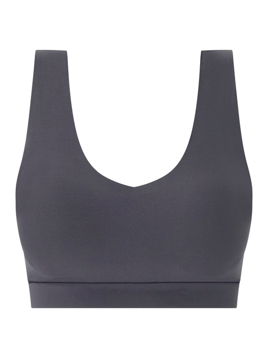 Softstretch Bustier mit Soft Cups (V-Ausschnitt) (0z3 Carbone)