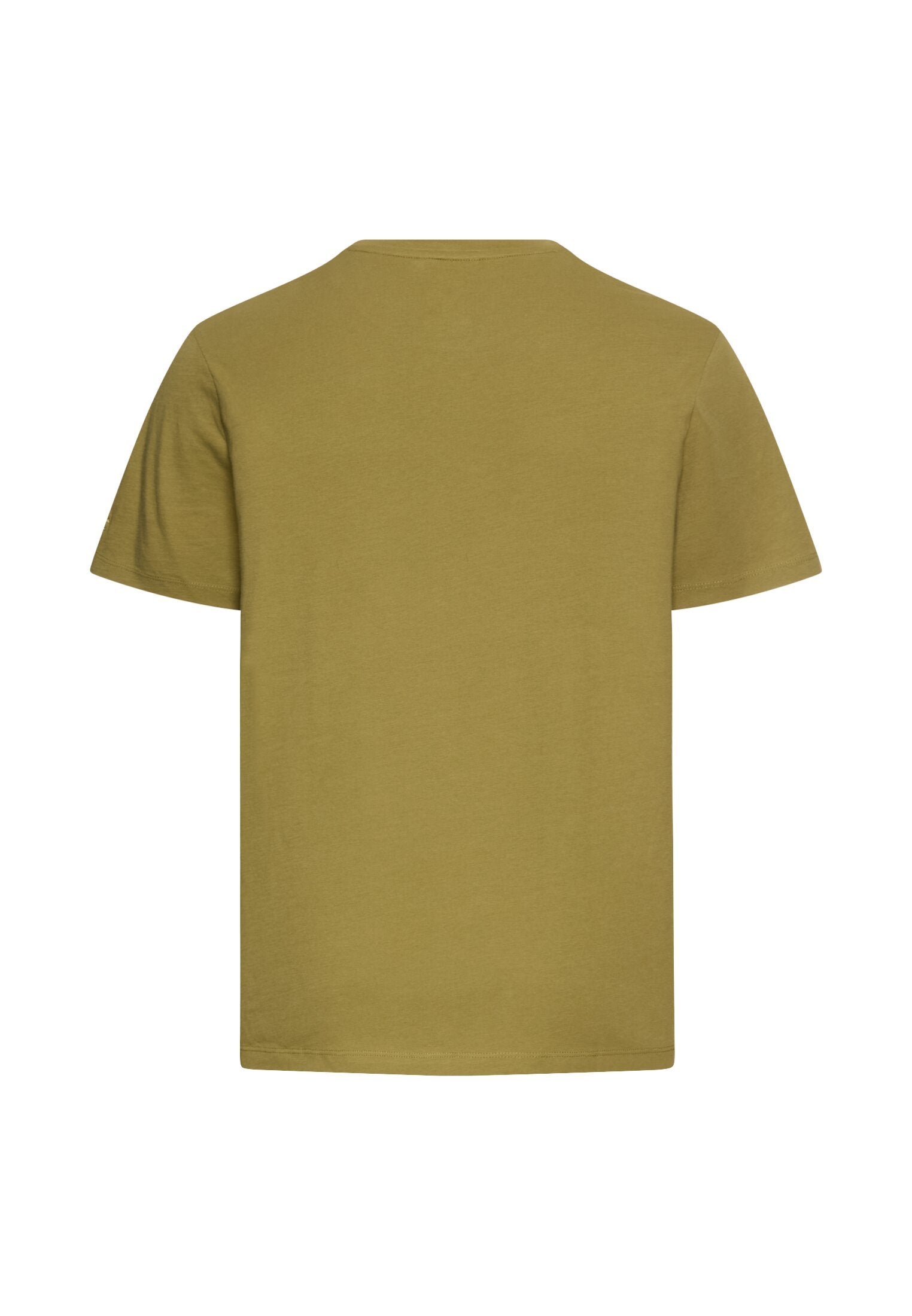 T-Shirt mit Print aus nachhaltigem Organic Cotton (Mosstone)