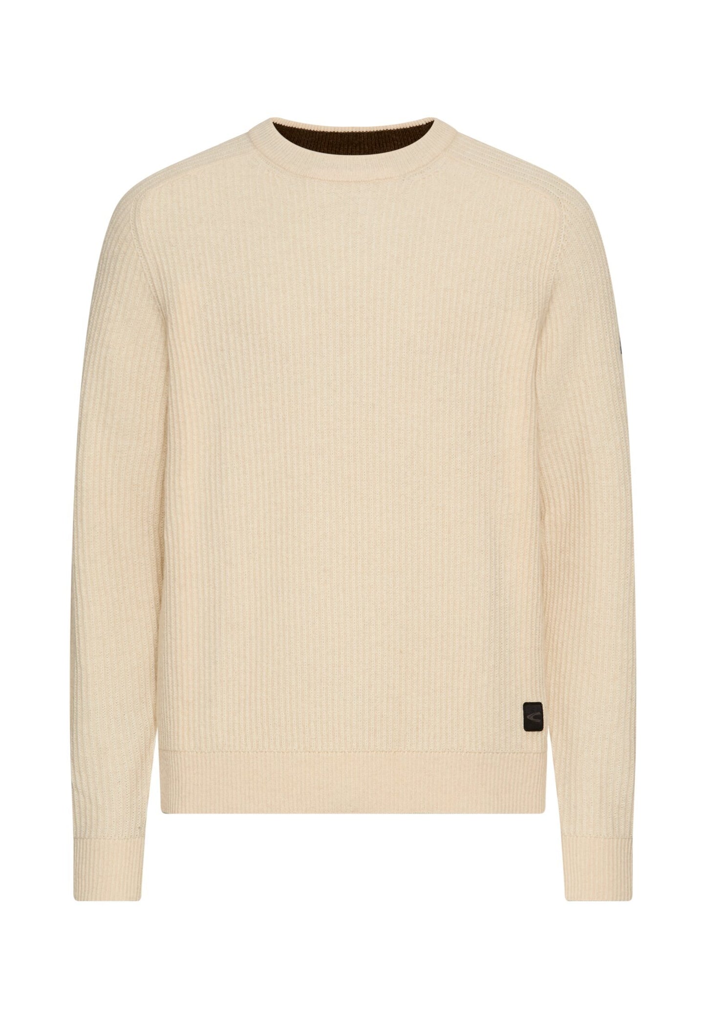 Pullover aus reiner Wolle (Oatmeal)