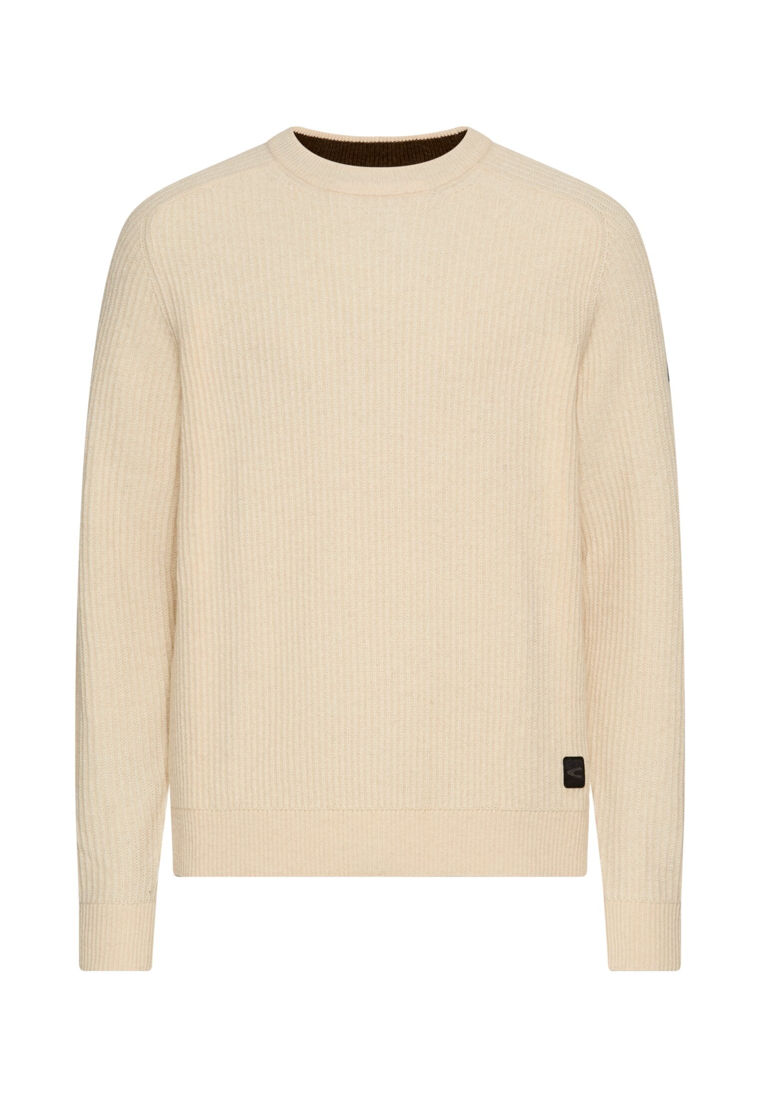 Pullover aus reiner Wolle (Oatmeal)