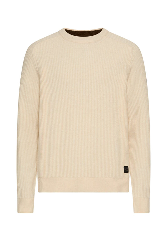Pullover aus reiner Wolle (Oatmeal)