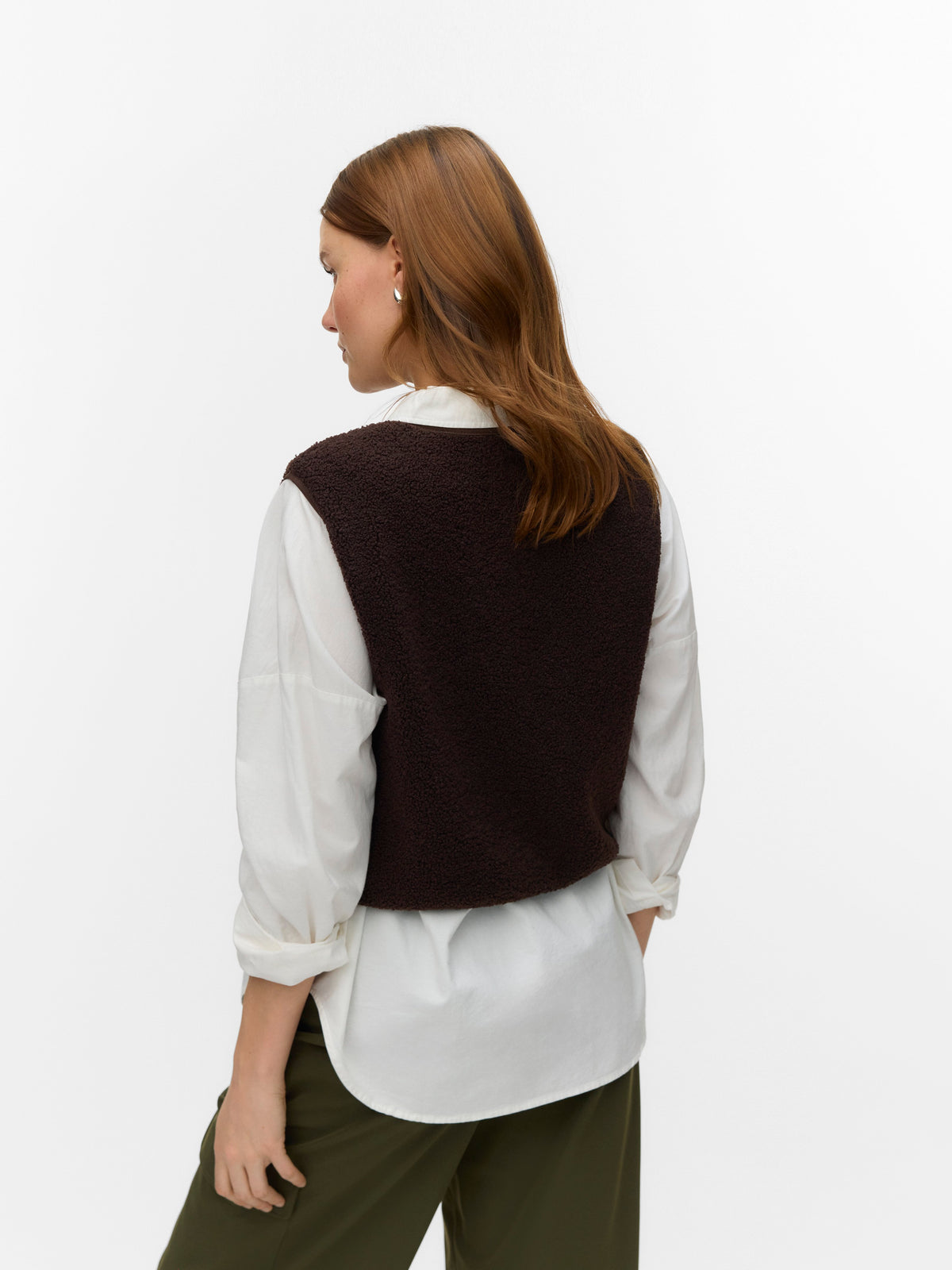 Vmmaya Sl Gilet Jrs Btq (Chocolate)