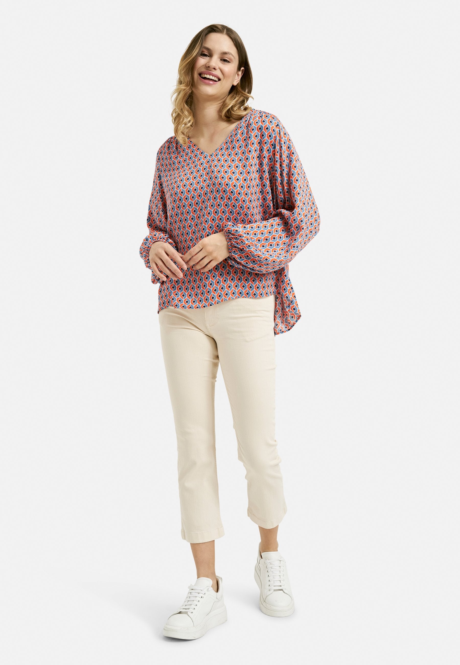 Blouses (Mandarin Print)