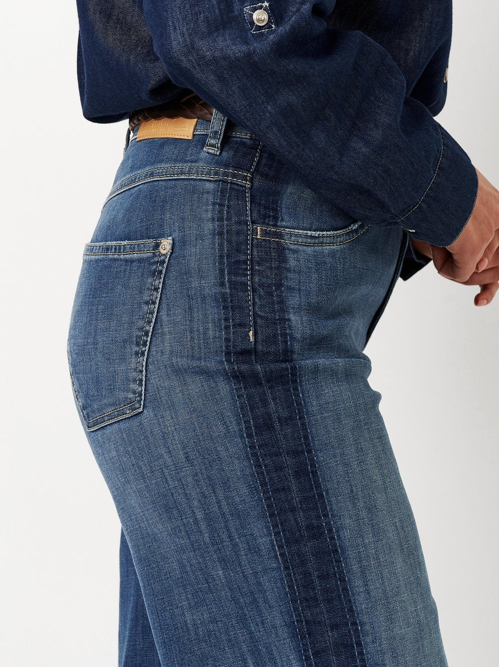 Liv Wide Leg (Mid Blue)