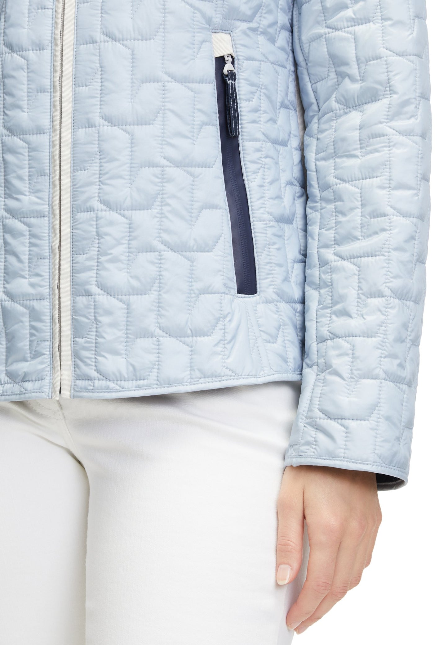 Steppjacke (Blue Fog)