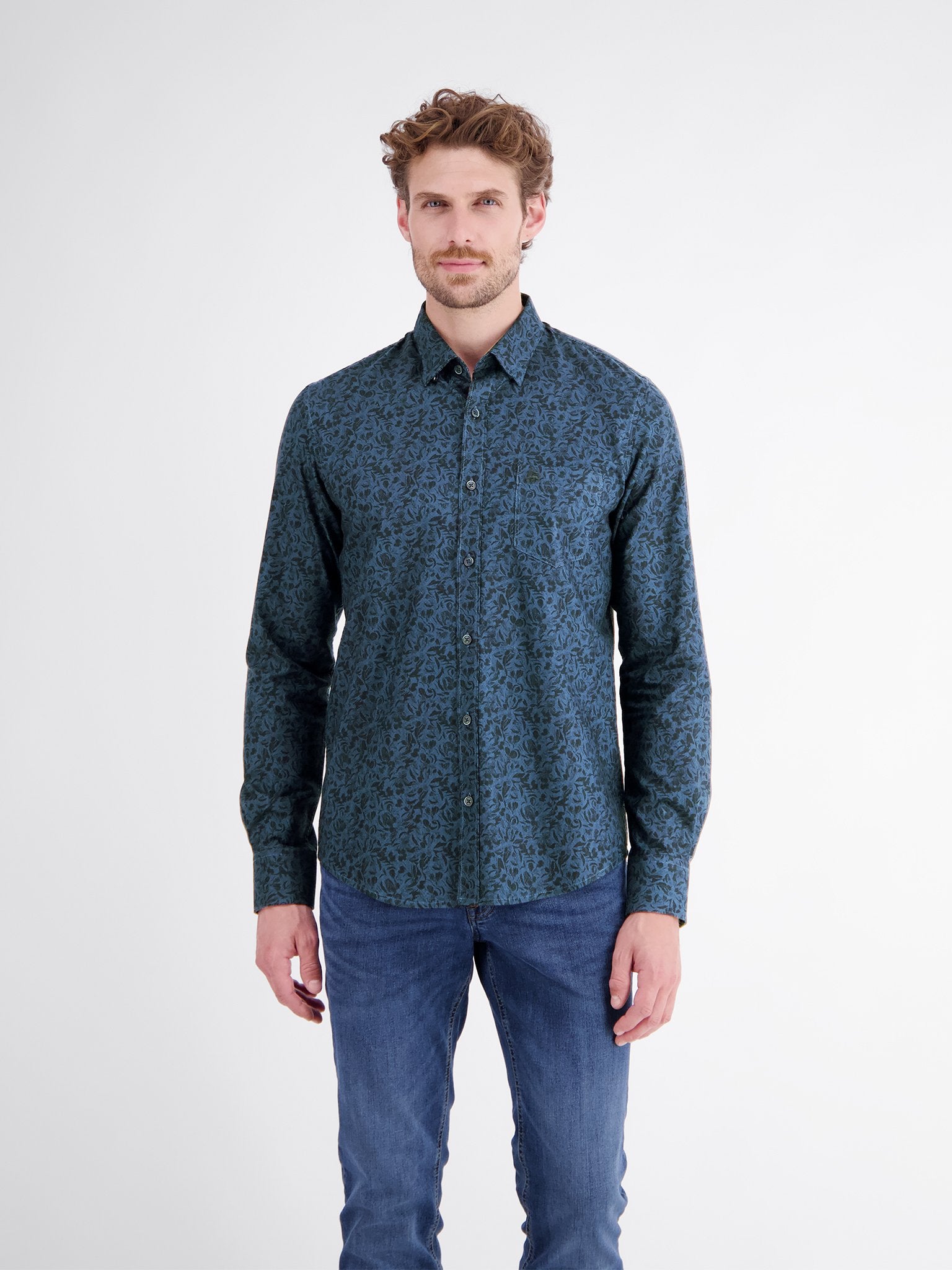 Button Down (Classic Navy)