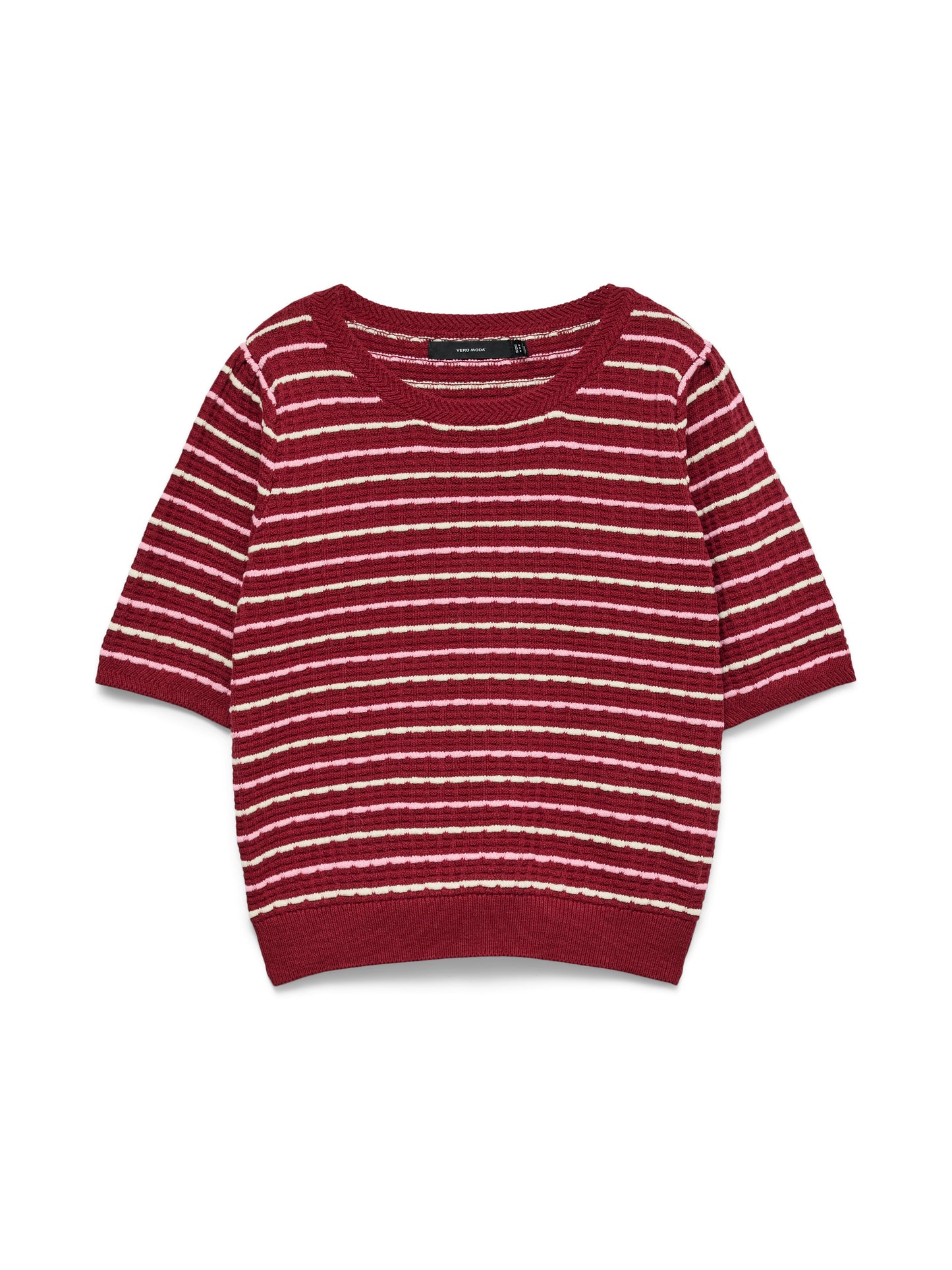 Vmmonica 2/4 O-neck Pullover Boo (Biking Red)