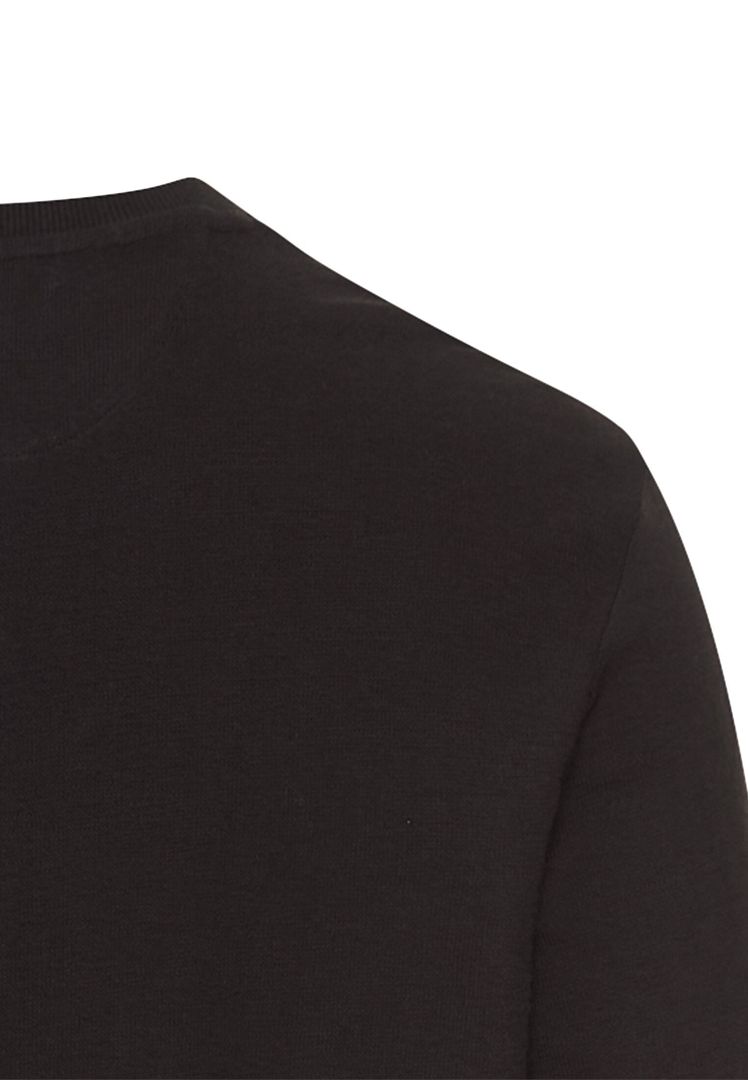 Henleyshirt aus reiner Baumwolle (Asphalt)