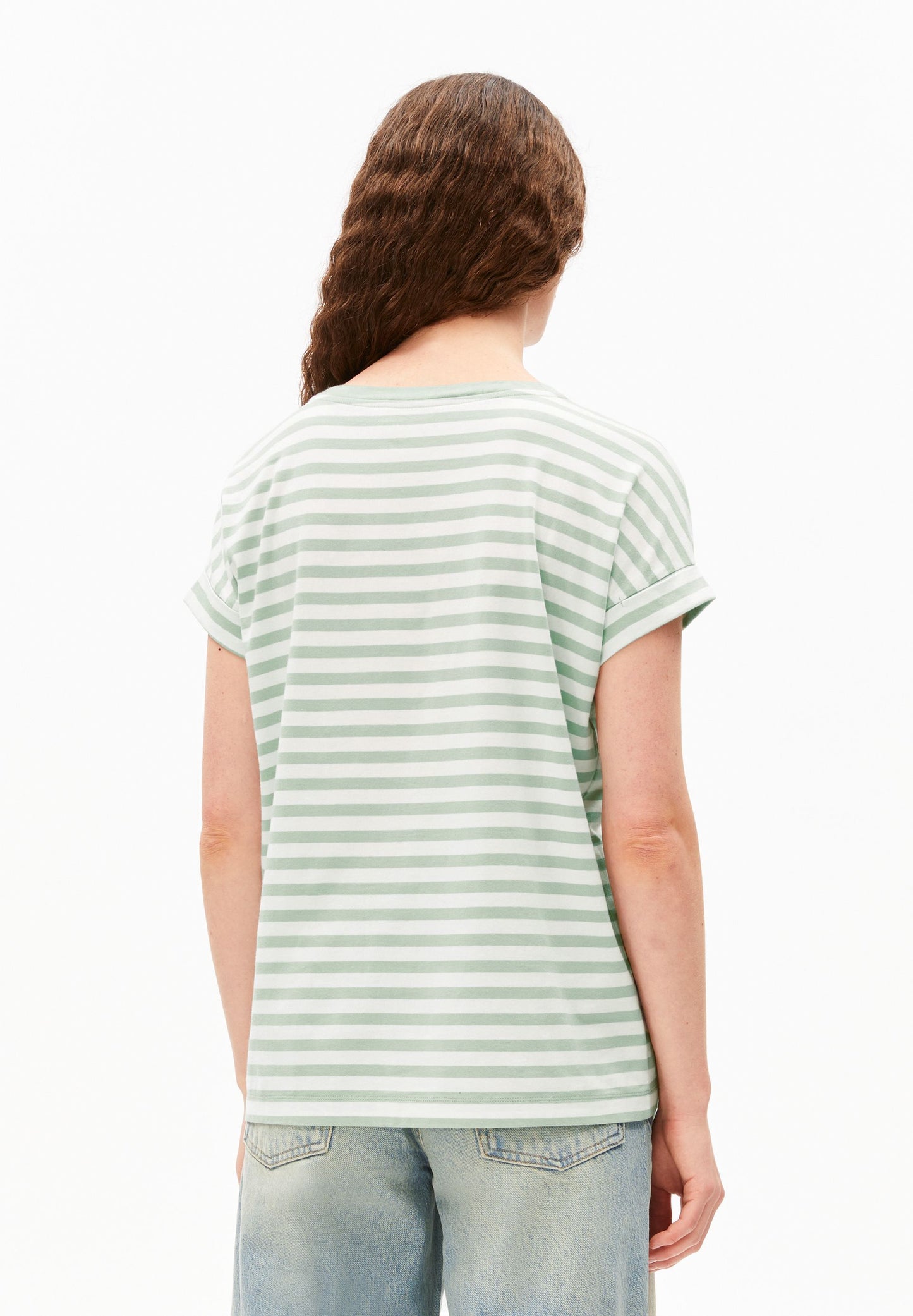 Idaara Stripe T-shirt (White-foam)