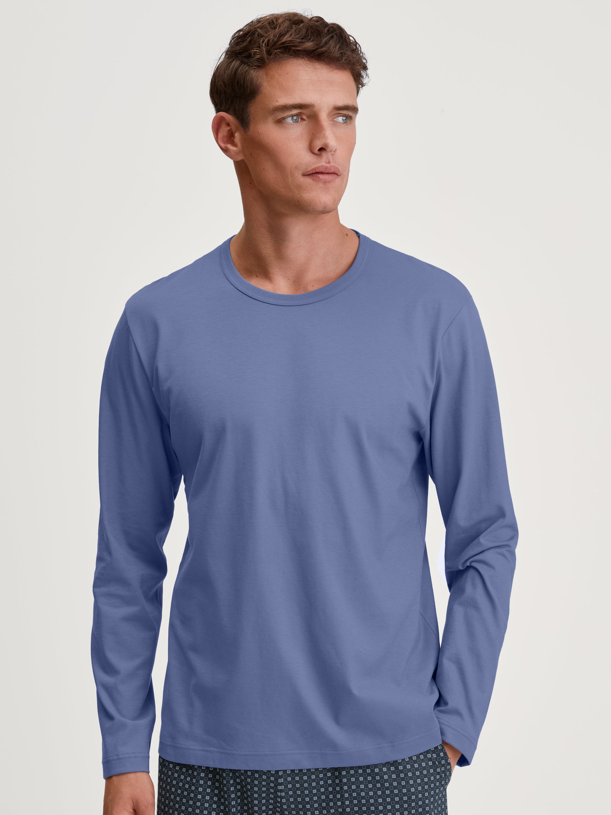 HERREN Shirt langarm (Coastal Fjord)
