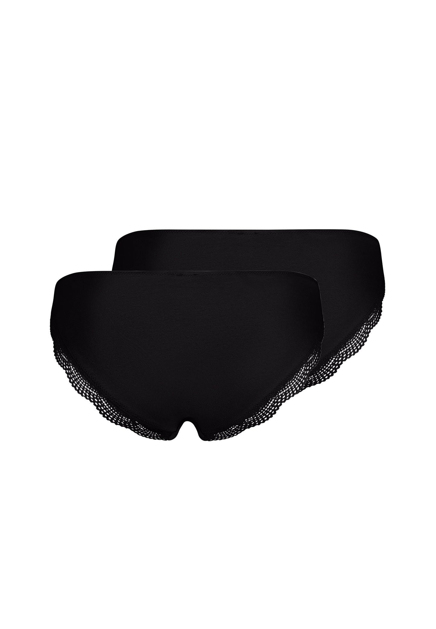 Skiny Damen Rio Slip 2er Pack Classicotton (Black)