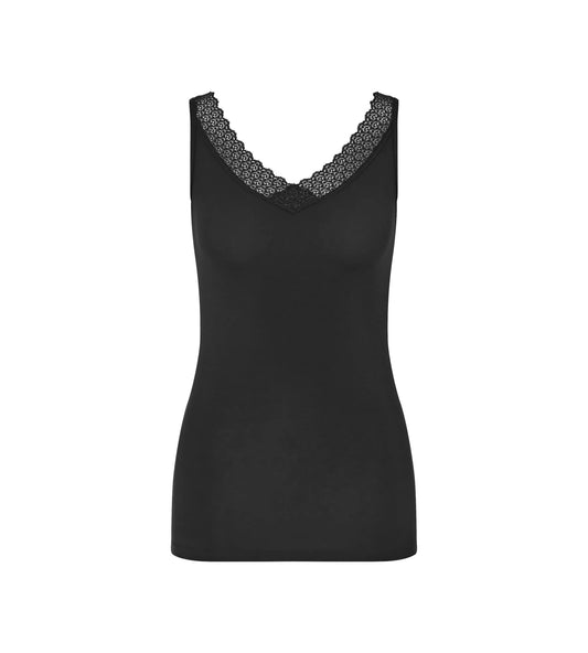 Feel of Modal Tank Top (Black)