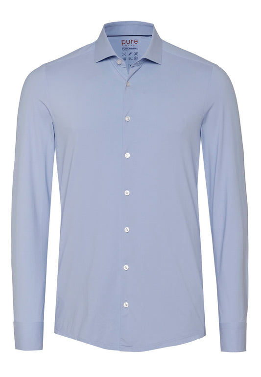 PURE- Functional Hemd Langarm (Uni Hellblau)