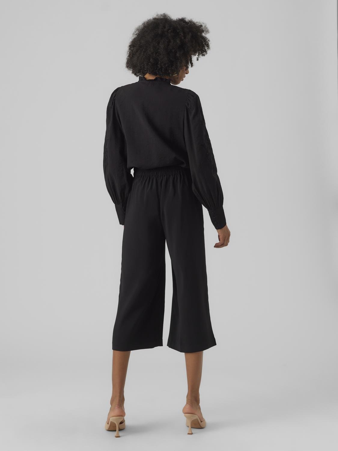 Vmcoco Culotte Pant Wvn Ga Noos (Black)