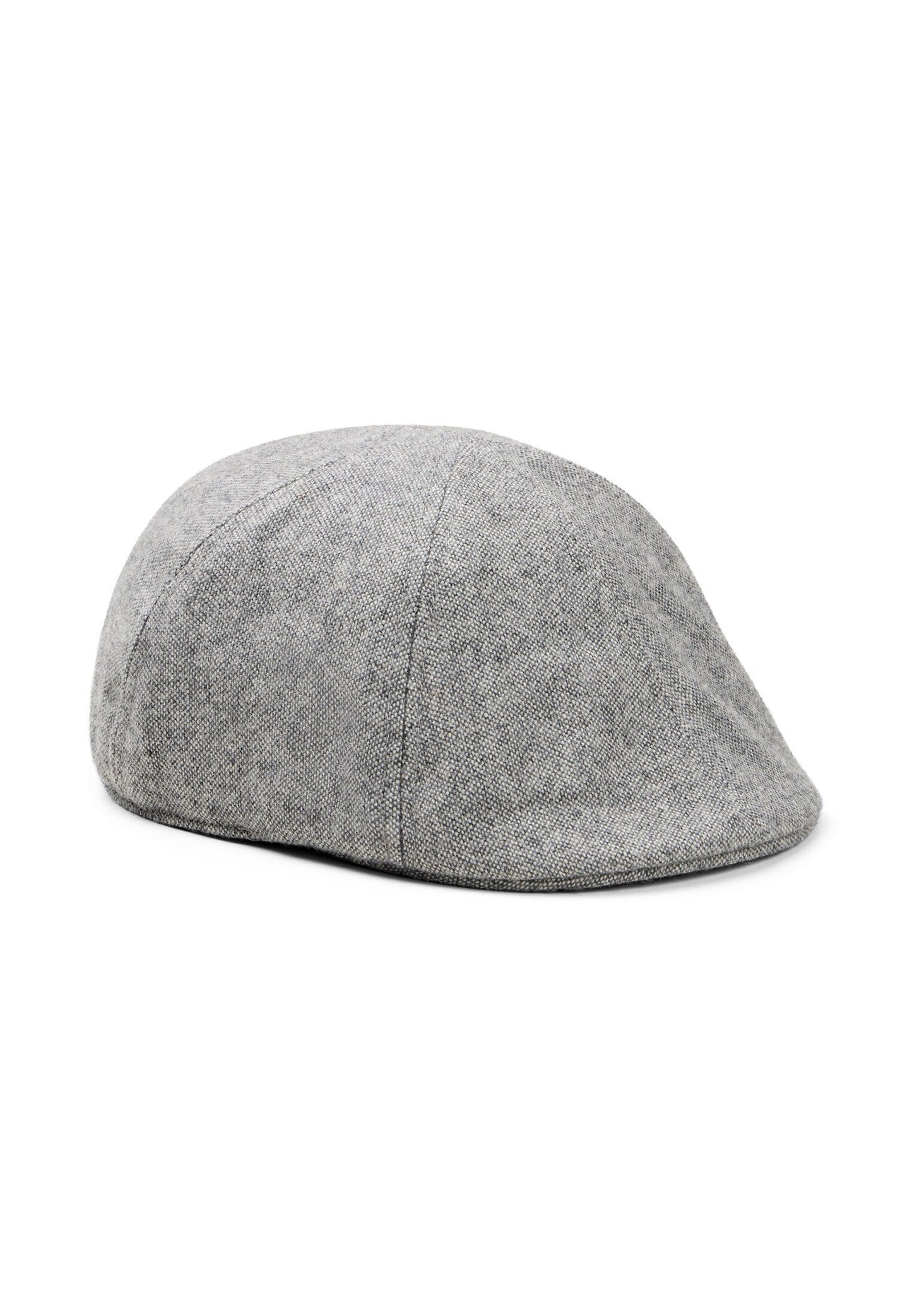 Gefütterte Schirmmütze aus Wollgemisch (Dust Grey)