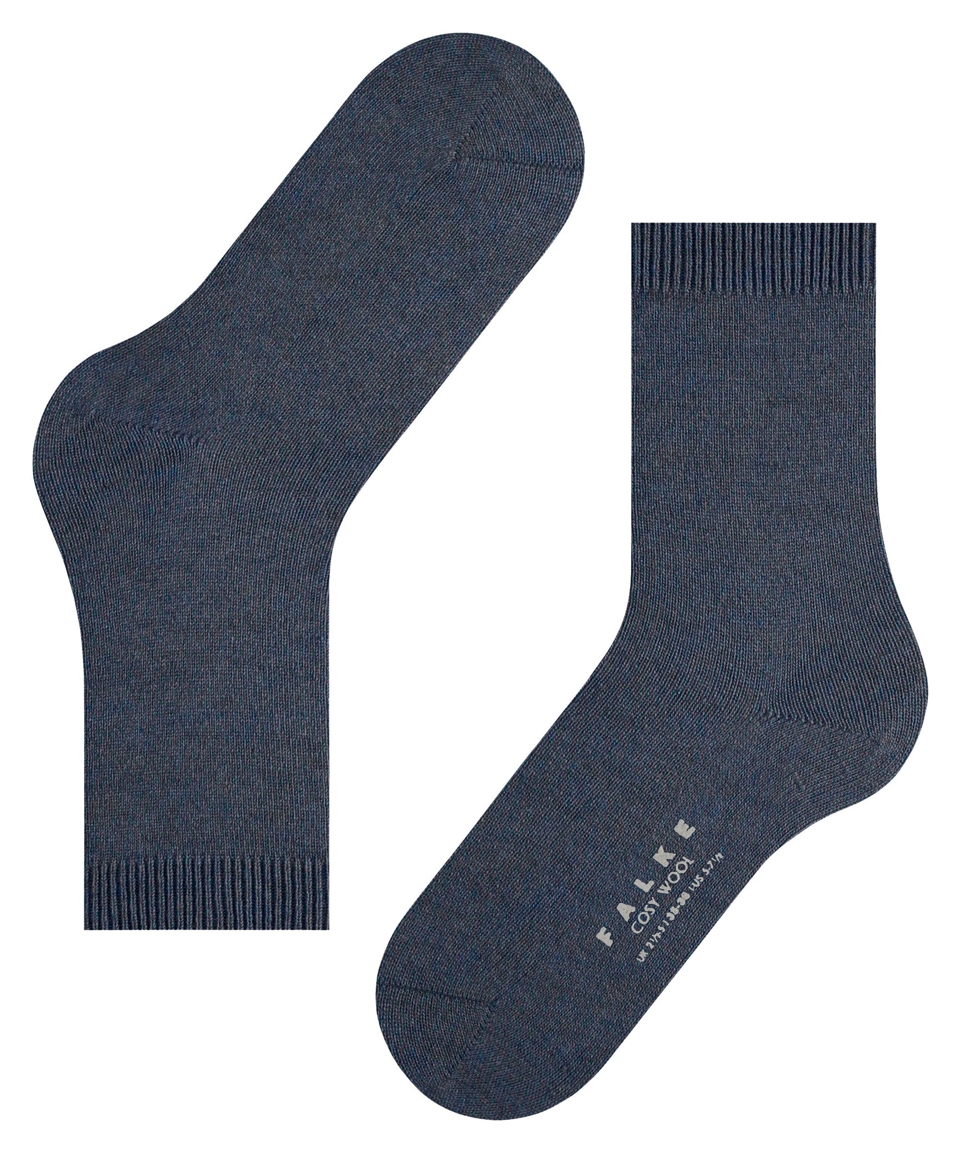FALKE Cosy Wool Damen (Dark Blue Mel.)
