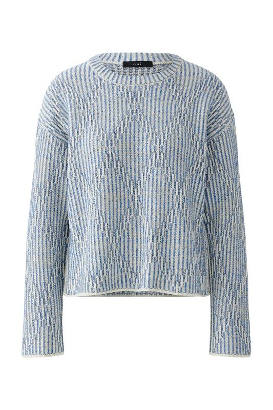 Pullover (Lt Blue White)